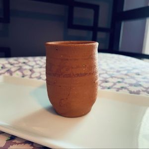 Handmade Red Mud Mini Vase